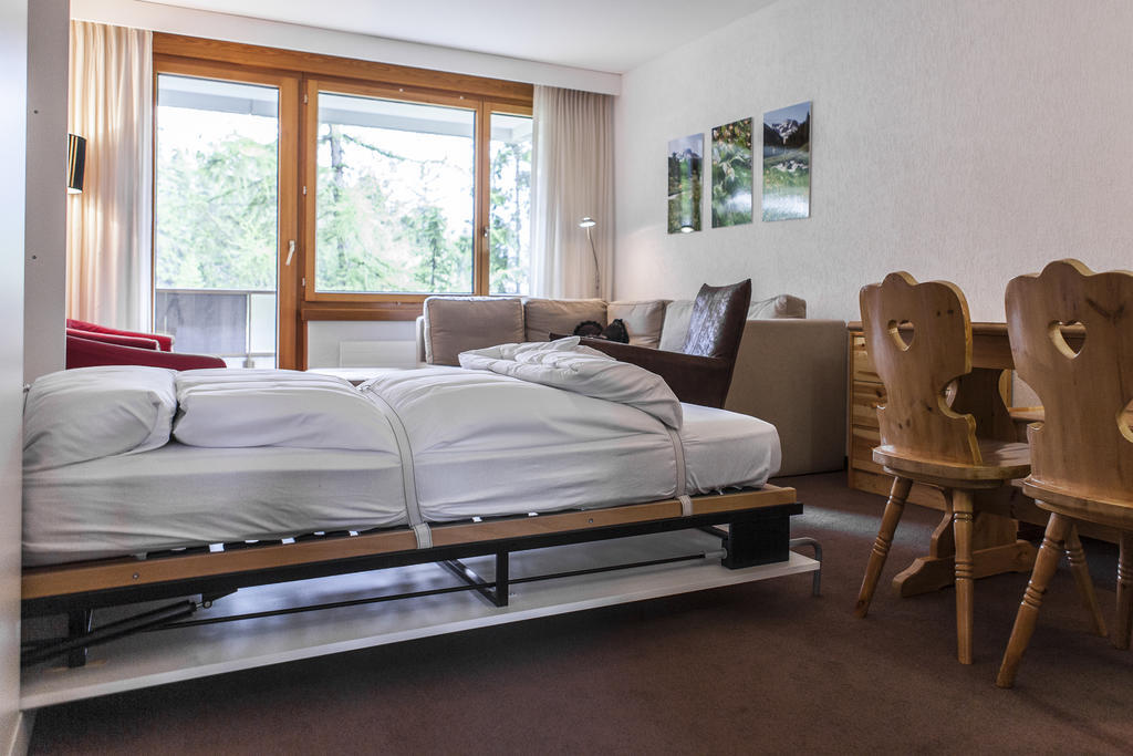 Residenz Alpina Im Kurhaus Apartamento Lenzerheide Quarto foto